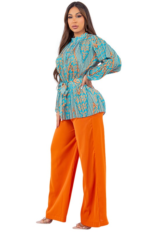 SEXY TWO PIECE PANTS SET