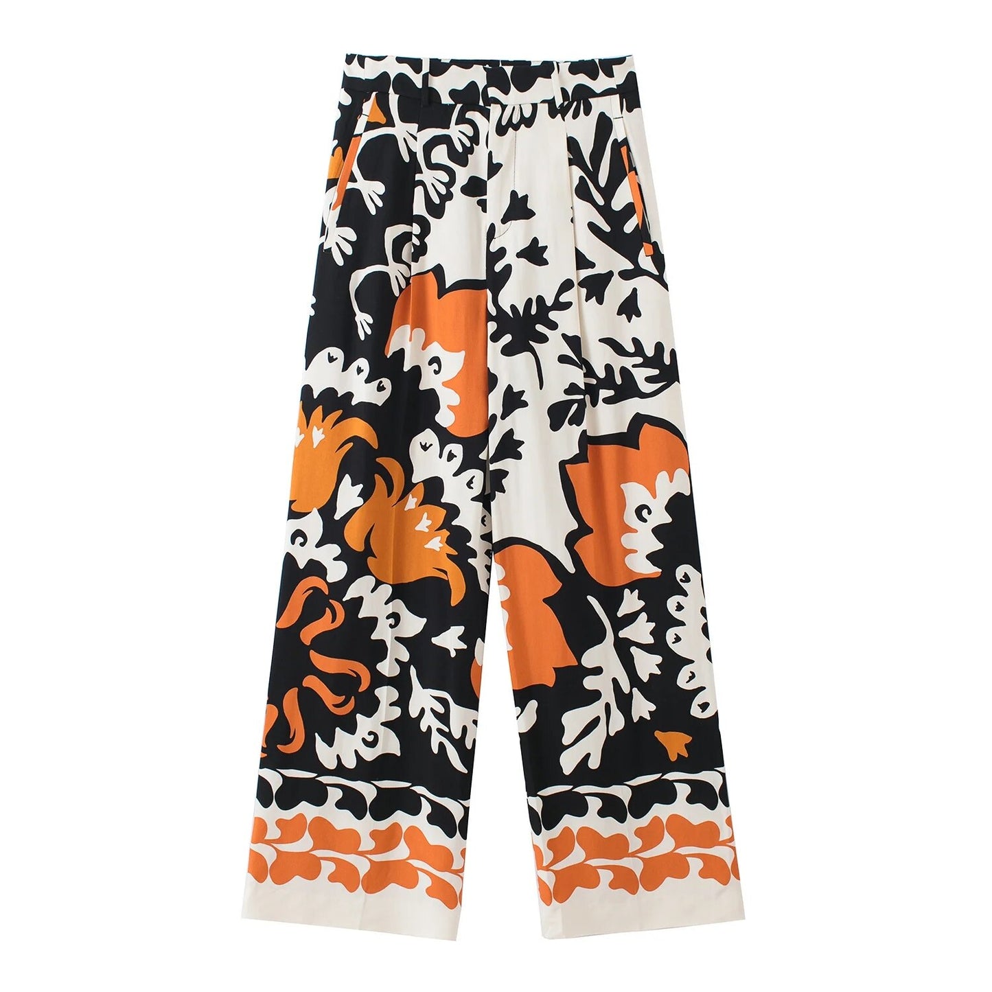 Woman Pieces Fashion Printed Shirt Casual Long Sleeve Top Women Pants Sets Ladies Suit