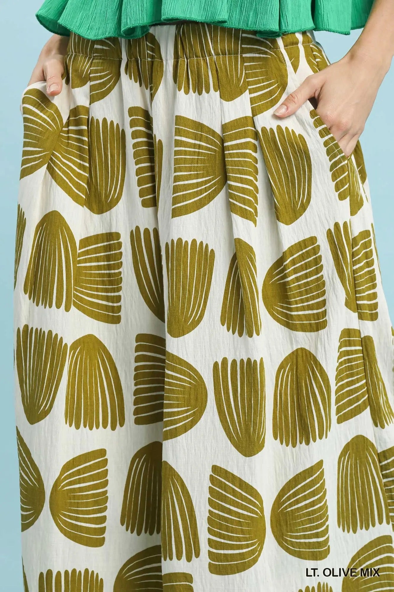 Olive Mix Pant
