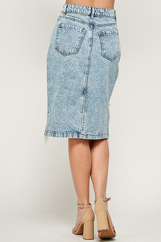 Women's Denim Skirts - Nueva Moda Boutique By Giselly