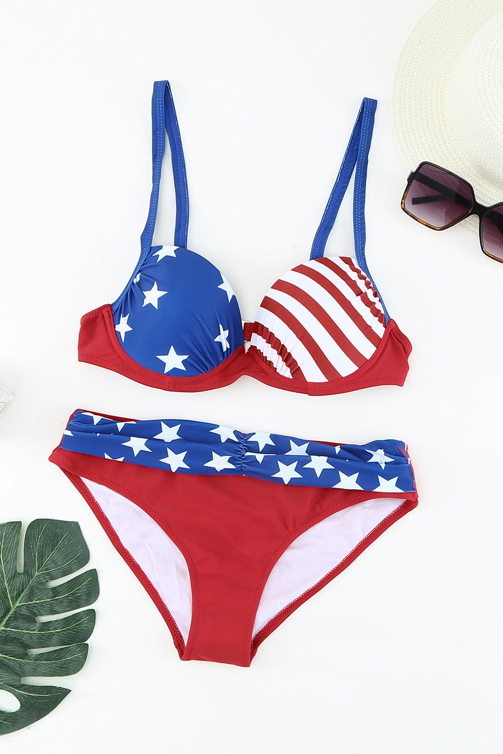 Ruched Bikini Set - Nueva Moda Boutique By Giselly