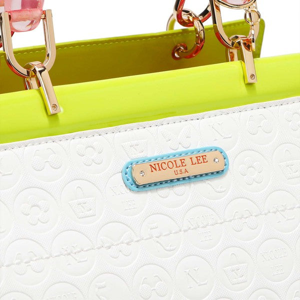 NICOLE LEE DULCE STRUCTURED SATCHEL - Nueva Moda Boutique By Giselly