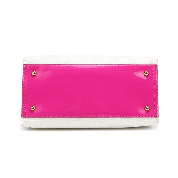 NICOLE LEE DULCE STRUCTURED SATCHEL - Nueva Moda Boutique By Giselly