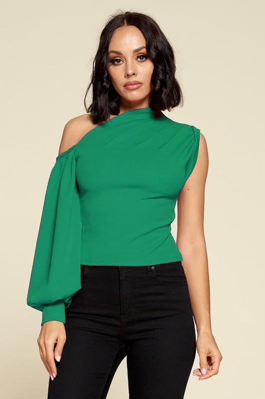 Asymmetrical top -  Nueva Moda Boutique By Giselly 