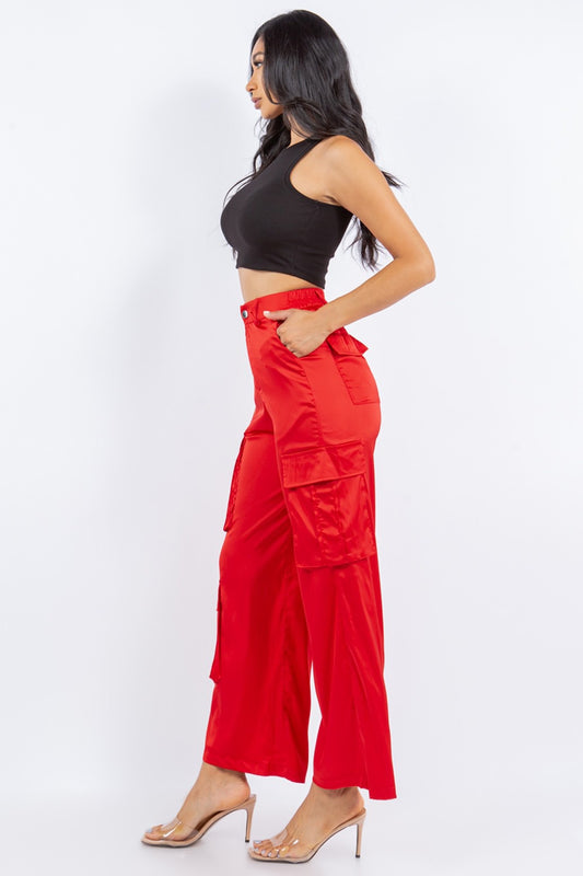Cargo Red -  Nueva Moda Boutique By Giselly 
