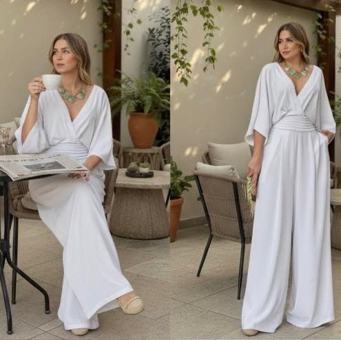 NM Jumpsuit Blanco