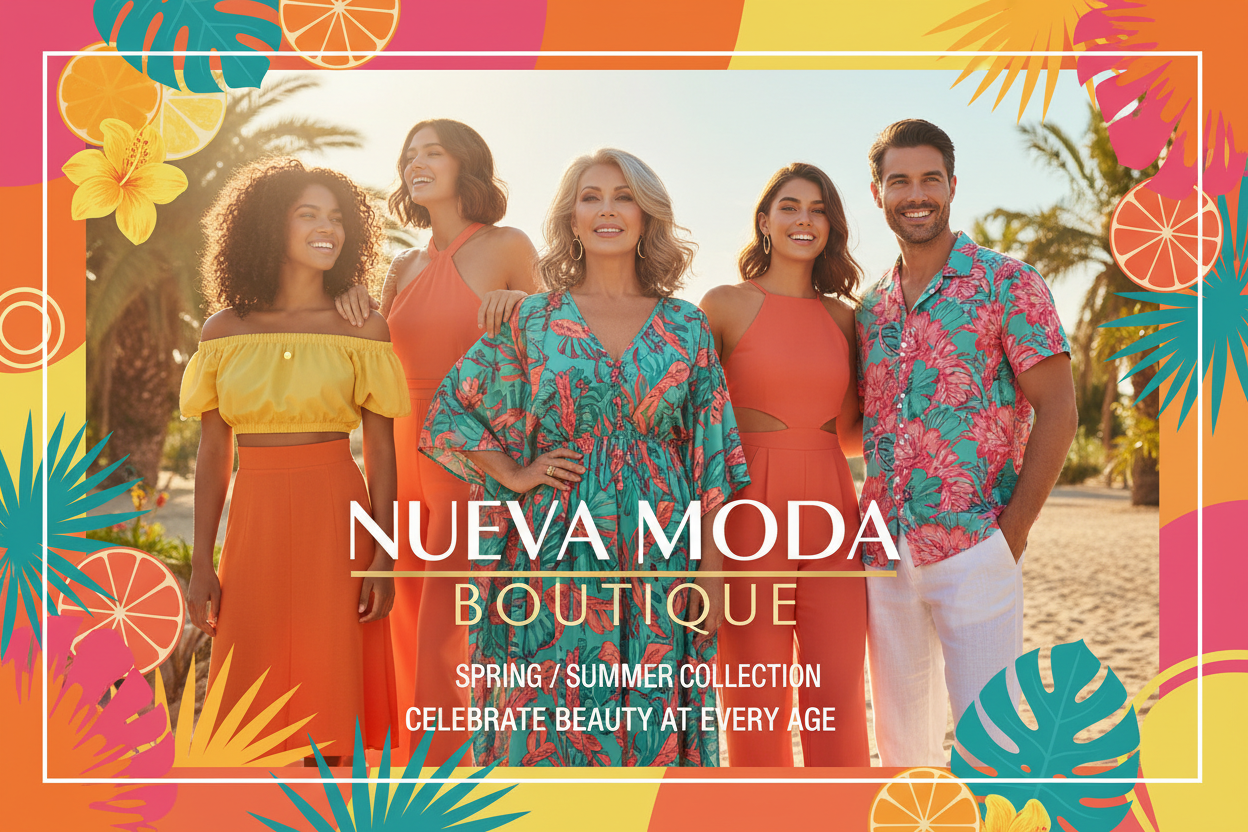 Banner Spring Summer - Multigeneracional Tropicales