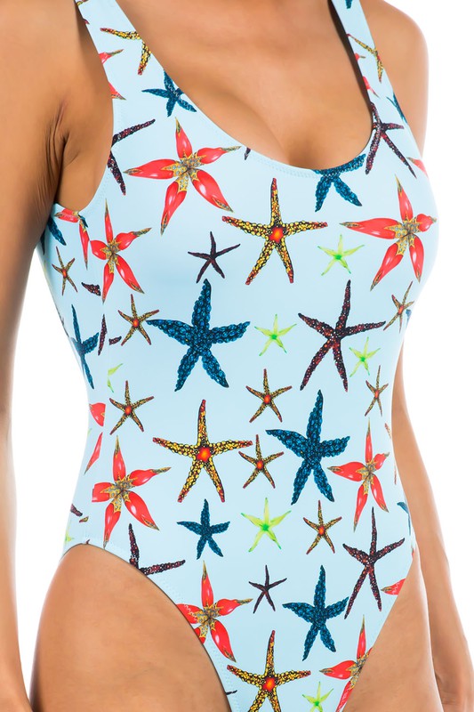ONE-PIECE STARFISH -  Nueva Moda Boutique By Giselly 