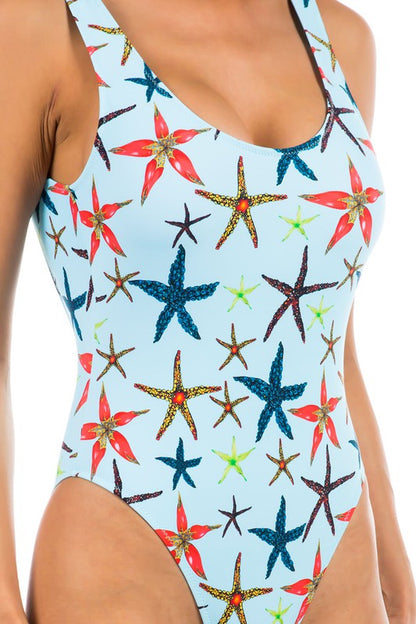 ONE-PIECE STARFISH -  Nueva Moda Boutique By Giselly 