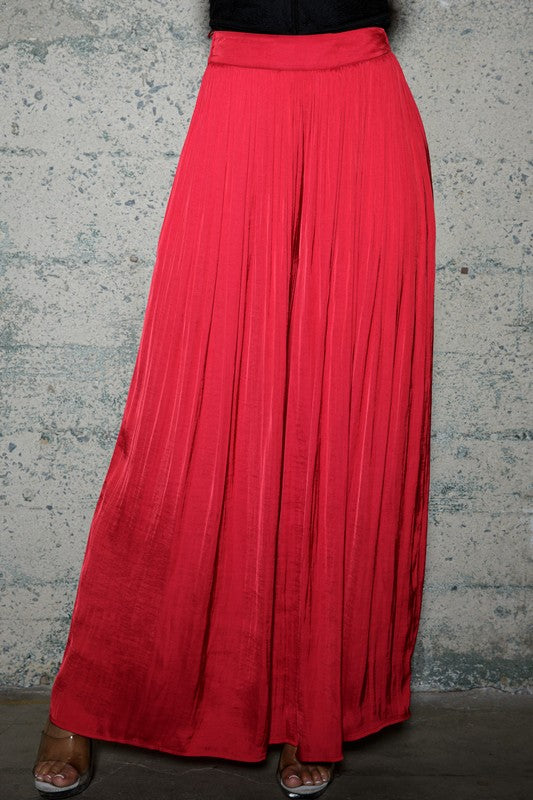 Full Pleated Dressy Pants -  Nueva Moda Boutique By Giselly 