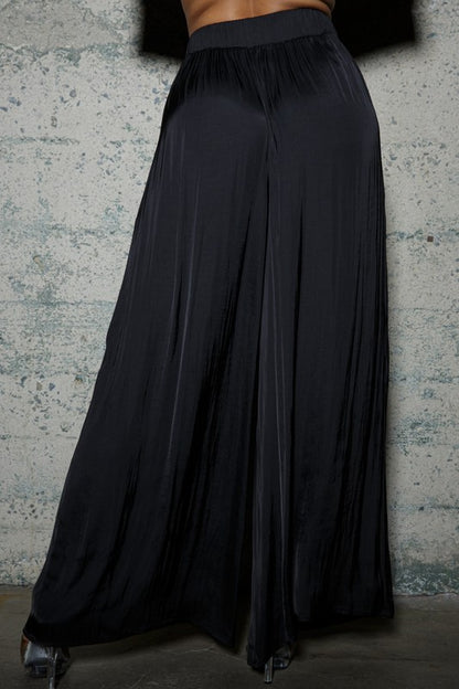 Full Pleated Dressy Pants -  Nueva Moda Boutique By Giselly 