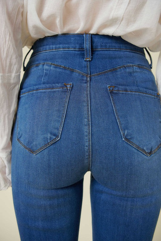 Curvy Flare Jeans -  Nueva Moda Boutique By Giselly 