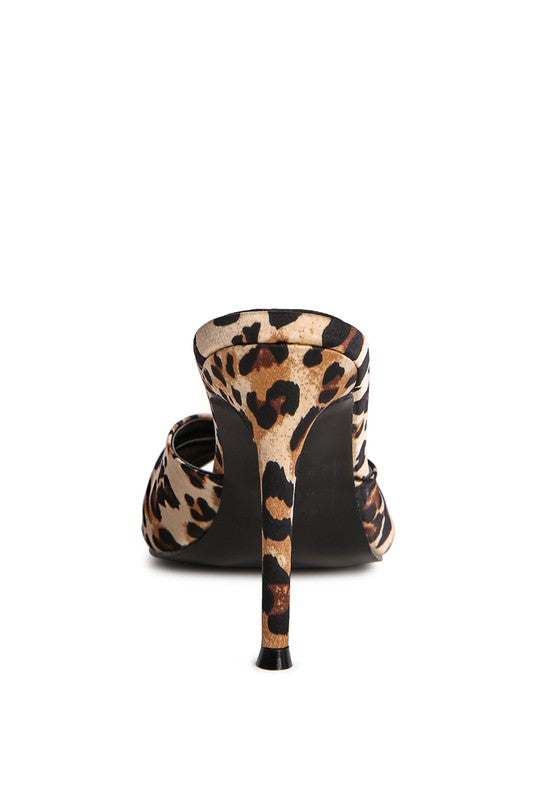 FIRST CRUSH SATIN KNOT HIGH HEELED SANDALS -  Nueva Moda Boutique By Giselly 
