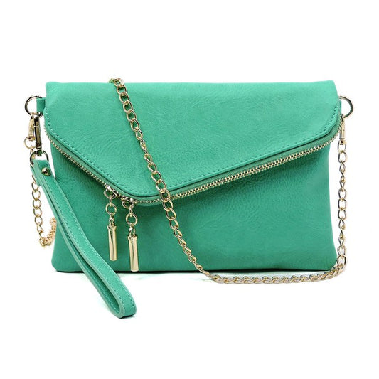 Fashion Envelope Foldover Clutch -  Nueva Moda Boutique By Giselly 