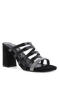 PEACHES MULTI STRAP DIAMANTE DETAIL SANDALS -  Nueva Moda Boutique By Giselly 