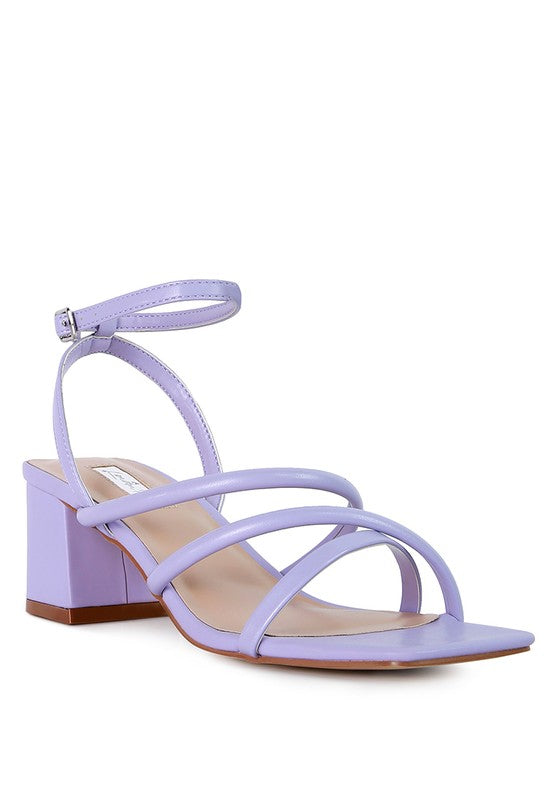 Right Pose Croc Mid Block Heel Casual Sandals -  Nueva Moda Boutique By Giselly 