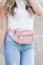 Quilted Belt Sling Bum Bag -  Nueva Moda Boutique By Giselly 
