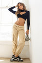 Good Drank Cargo Jeans -  Nueva Moda Boutique By Giselly 