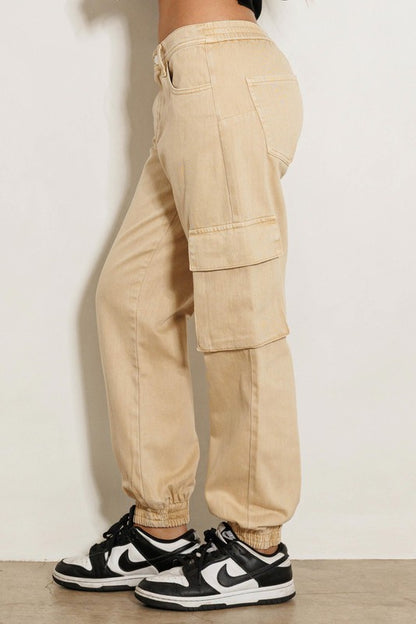 Good Drank Cargo Jeans -  Nueva Moda Boutique By Giselly 