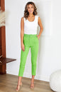 SOLID SLIM DRESS PANTS WITH BELT -  Nueva Moda Boutique By Giselly 