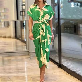 Vestido con estampado -  Nueva Moda Boutique By Giselly 