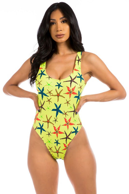 ONE-PIECE STARFISH -  Nueva Moda Boutique By Giselly 