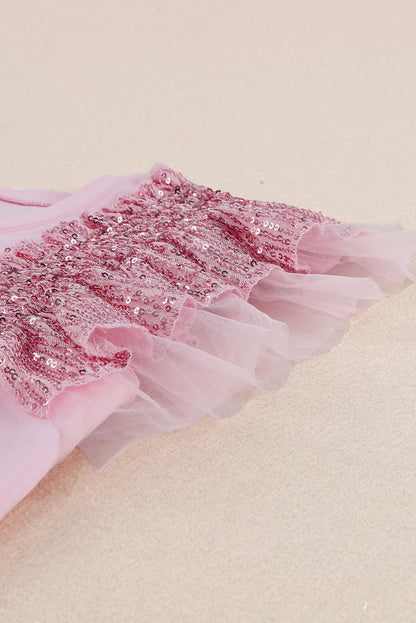 Sequin Round Neck Tank -  Nueva Moda Boutique By Giselly 
