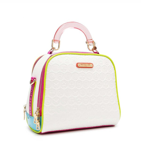NICOLE LEE DULCE TOP HANDLE BAG -  Nueva Moda Boutique By Giselly 