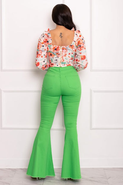 Floral Blouse -  Nueva Moda Boutique By Giselly 