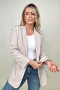 Zenana Classic Blazer -  Nueva Moda Boutique By Giselly 