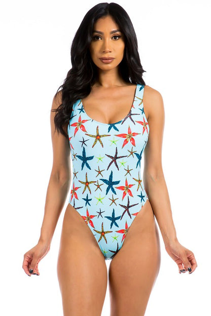 ONE-PIECE STARFISH -  Nueva Moda Boutique By Giselly 