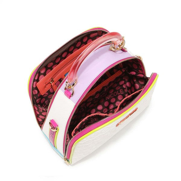 NICOLE LEE DULCE TOP HANDLE BAG -  Nueva Moda Boutique By Giselly 