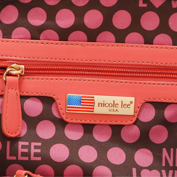 NICOLE LEE DULCE DOME SATCHEL -  Nueva Moda Boutique By Giselly 